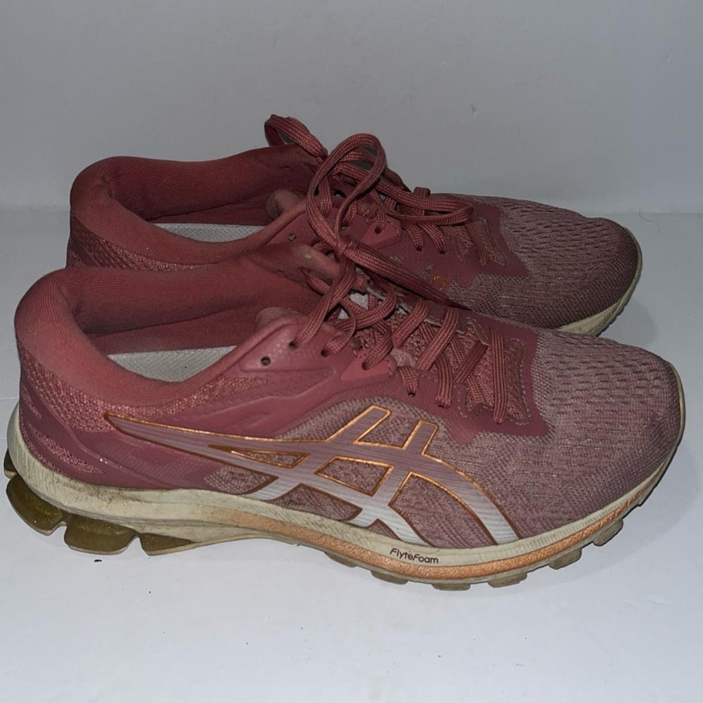 Asics Womens GT 1000 Pink 1012A878  Running Shoes Sneakers Size 10 Flyte Foam